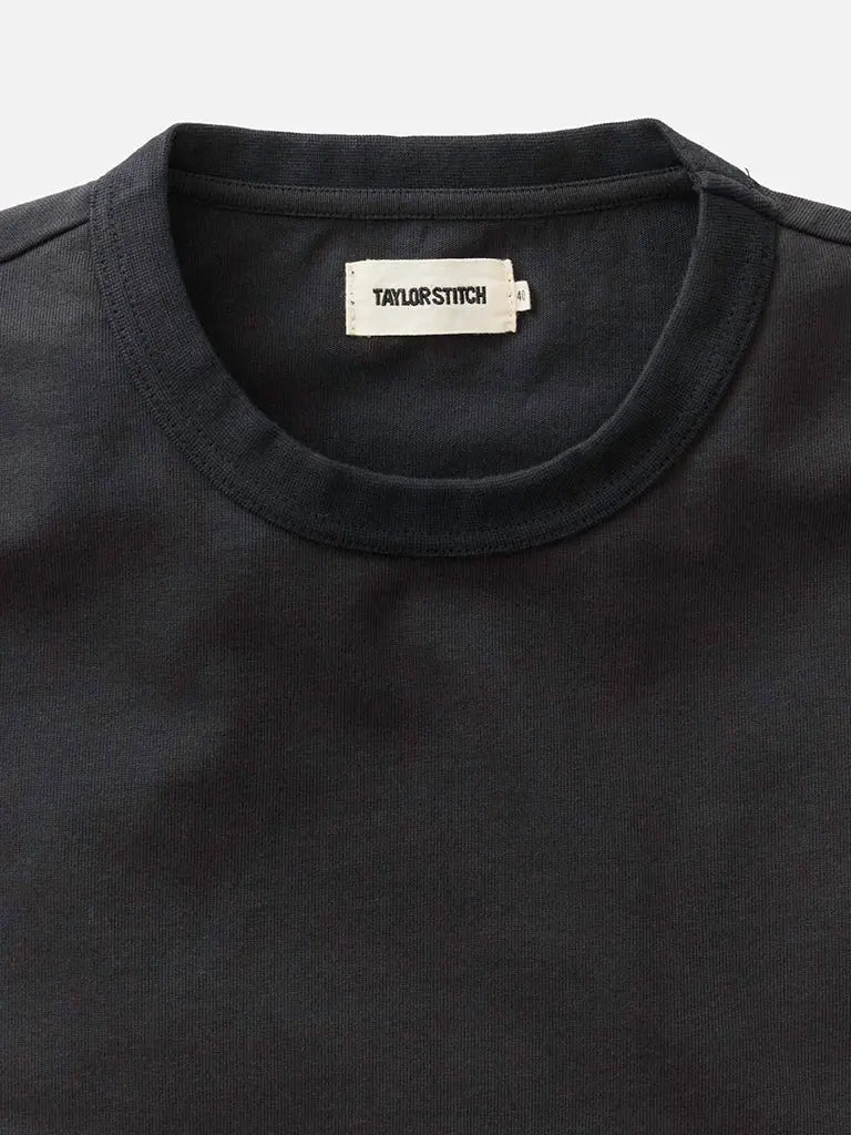 Organic Cotton Shop Tee- Coal Taylor Stitch Tee Shirts