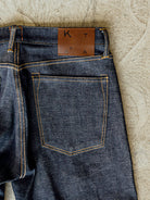 The Barrel Classic Straight- Indigo Raw 14oz Selvedge Hiroshi KATO Denim