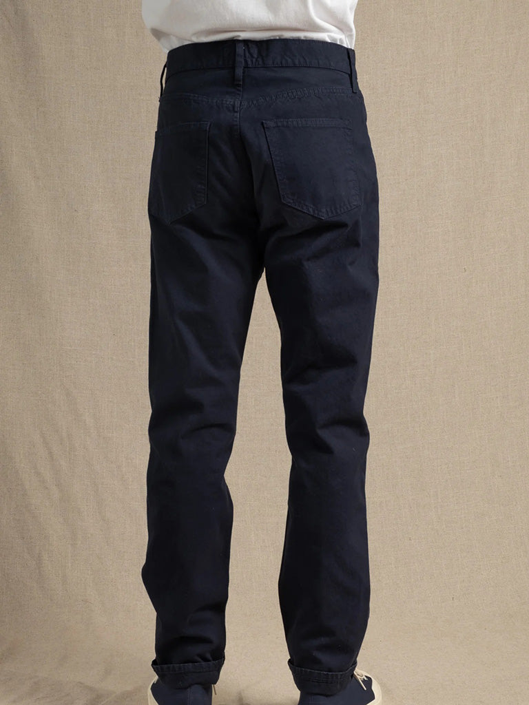 Relaxed 5 Pocket- Canvas Dark Blue C.O.F. Studio Pants