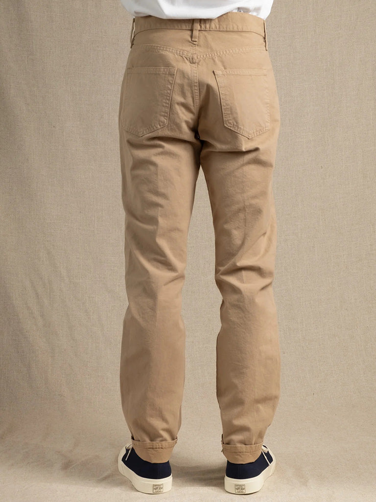 Relaxed 5 Pocket- Canvas Beige C.O.F. Studio Pants