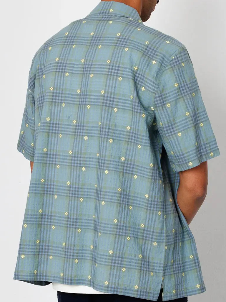 Gabe Shirt- Blue/Yellow Check Folk Shirts