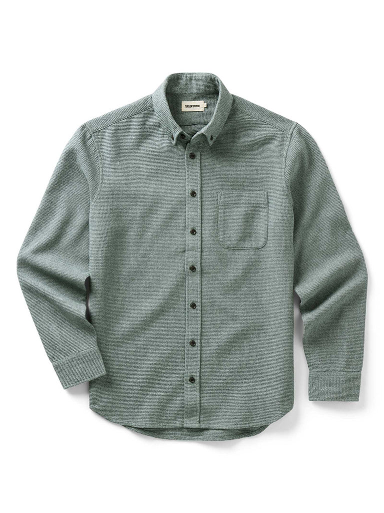 Jack Shirt- Pine Twist Waffle Taylor Stitch Shirts