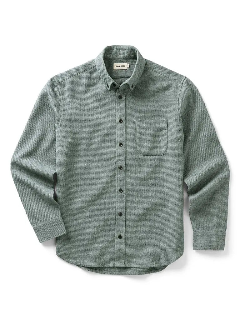 Jack Shirt- Pine Twist Waffle Taylor Stitch Shirts