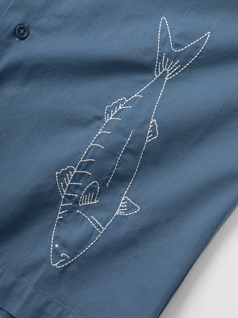 Mackerel Shirt- Slate Service Works Shirts