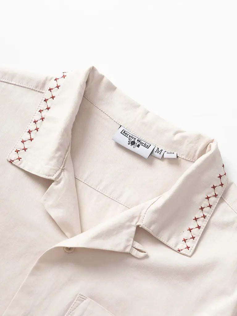 Border Shirt- Off White Service Works Shirts