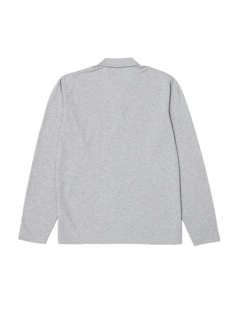 Duck Polo LS- Grey Melange Edmmond Studios Shirts