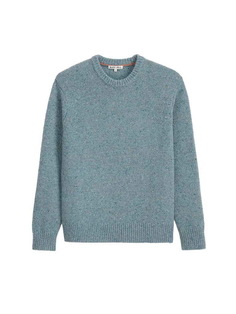Donegal Crewneck- Sea Mist Alex Mill Sweaters