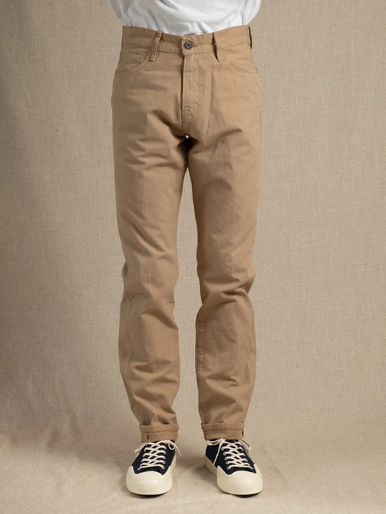 Relaxed 5 Pocket- Canvas Beige C.O.F. Studio Pants