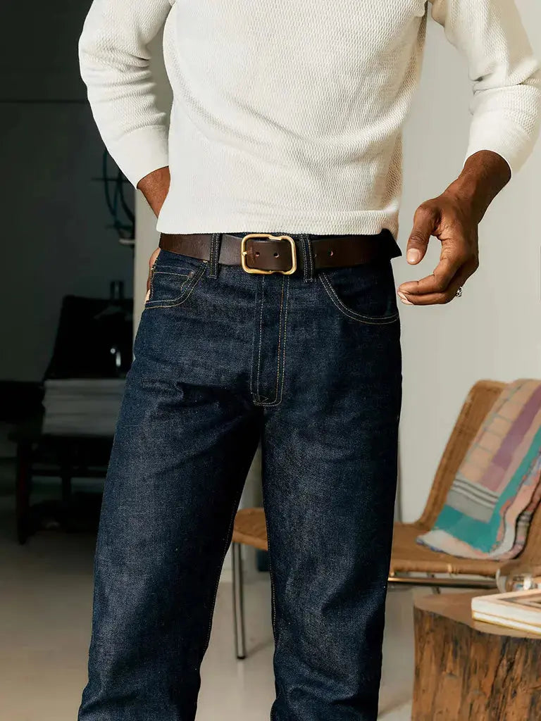 "Lewis" Jeans- Indigo Rigid JP Imogene + Willie Denim