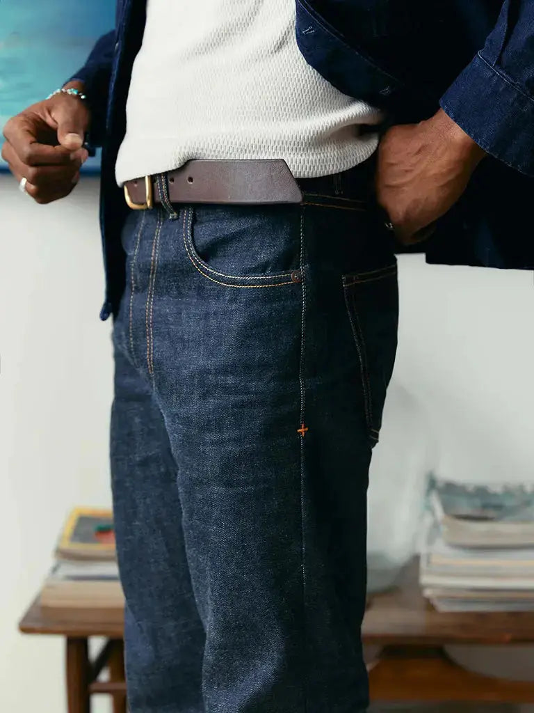 "Lewis" Jeans- Indigo Rigid JP Imogene + Willie Denim