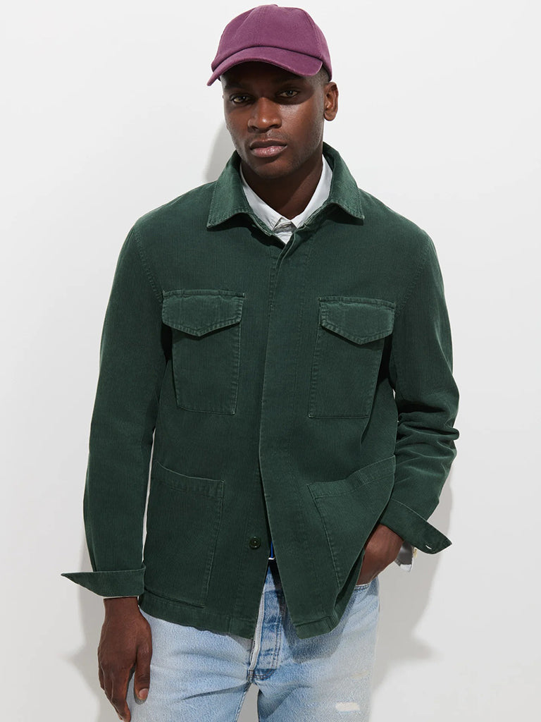 Chore Jacket- Evergreen Corduroy Alex Mill Jackets