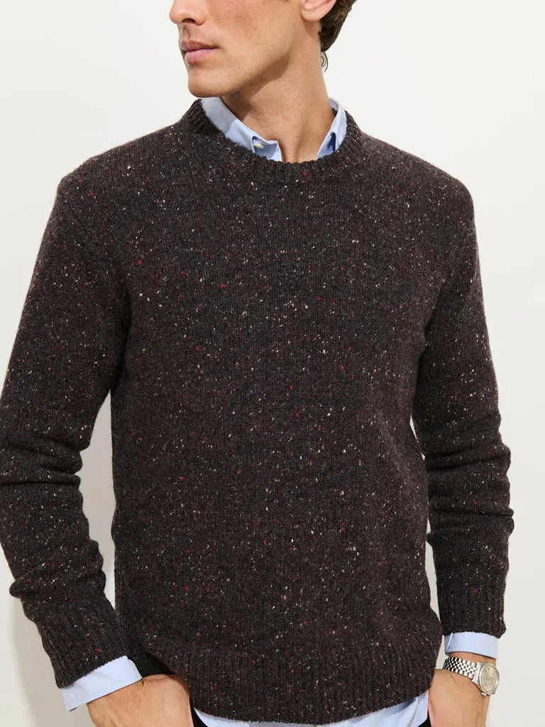 Donegal Crewneck- Pinot Noir Alex Mill Sweaters