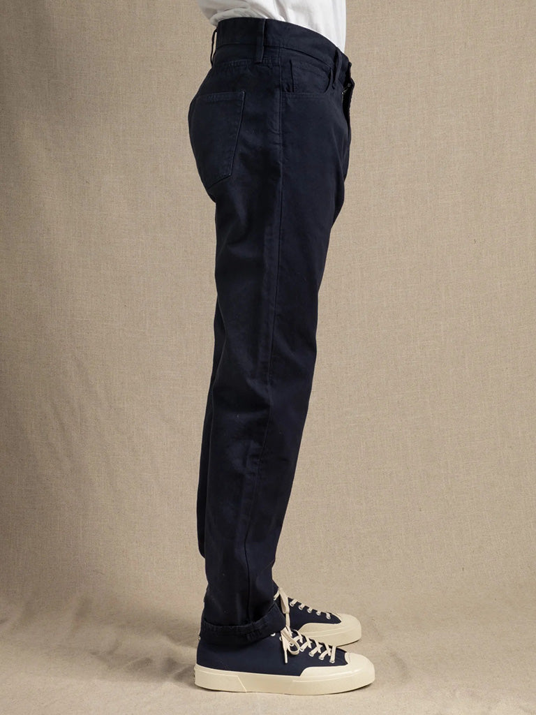 Relaxed 5 Pocket- Canvas Dark Blue C.O.F. Studio Pants