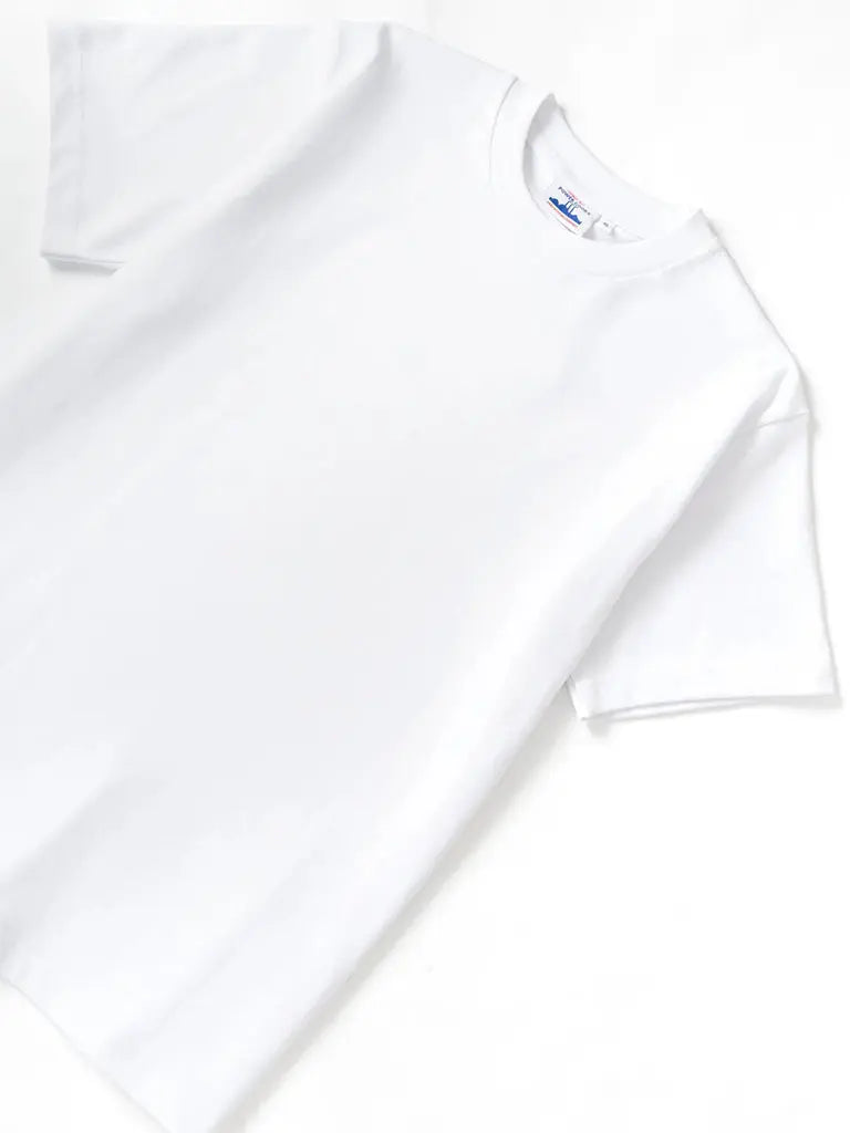 Super Weight Tee- White Power Goods Tee Shirts