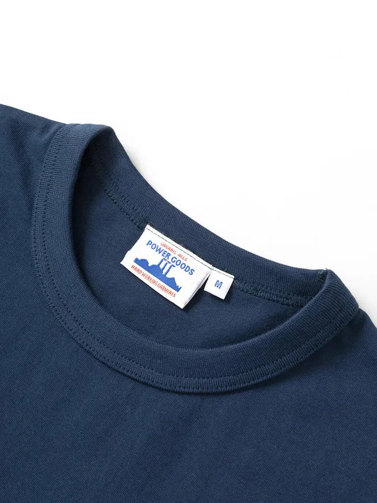 Archive Tee- Navy Power Goods Tee Shirts