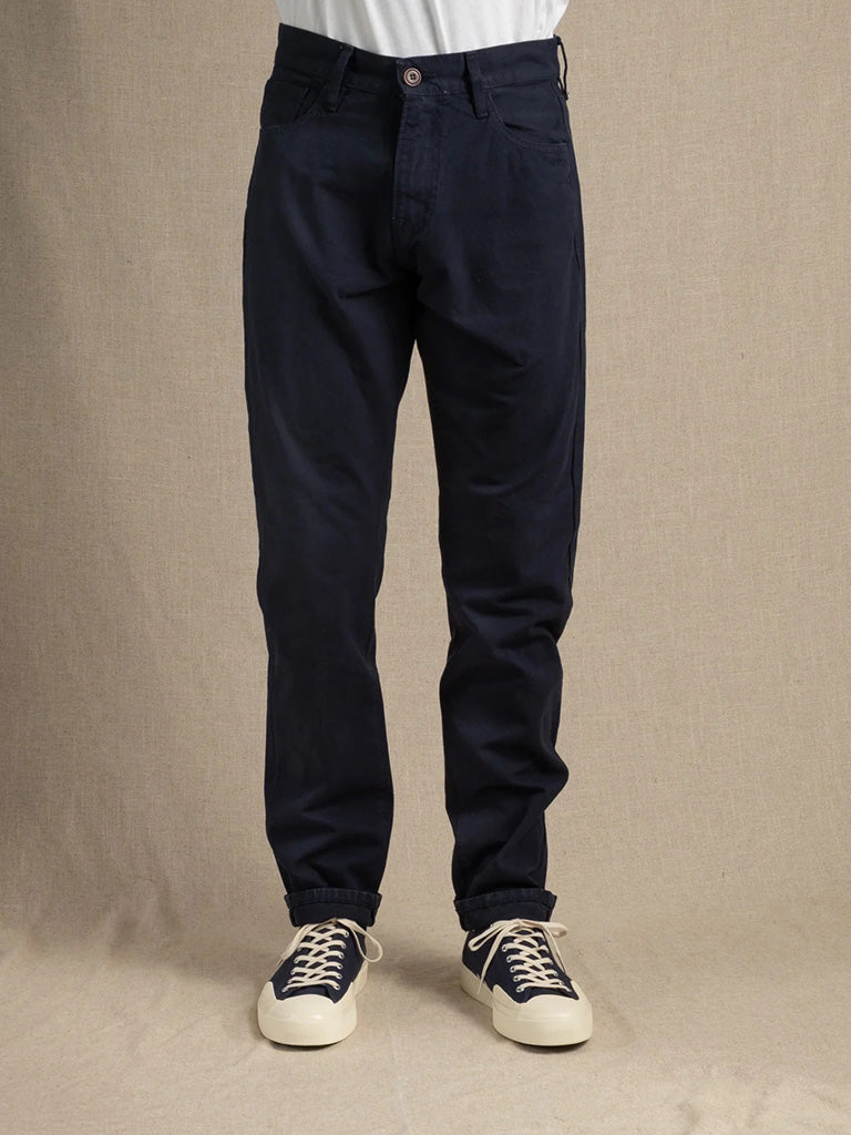 Relaxed 5 Pocket- Canvas Dark Blue C.O.F. Studio Pants