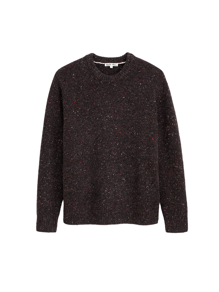 Donegal Crewneck- Pinot Noir Alex Mill Sweaters