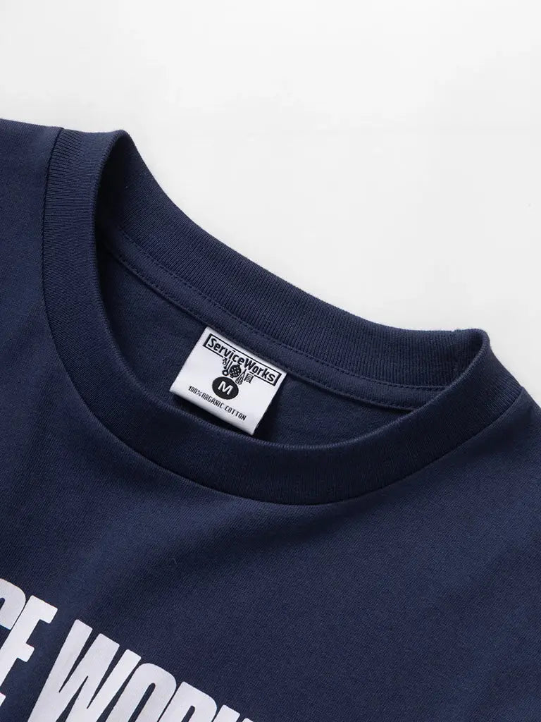 Garden Tee- Navy Service Works Tee Shirts