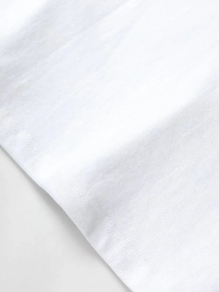 Super Weight Tee- White Power Goods Tee Shirts