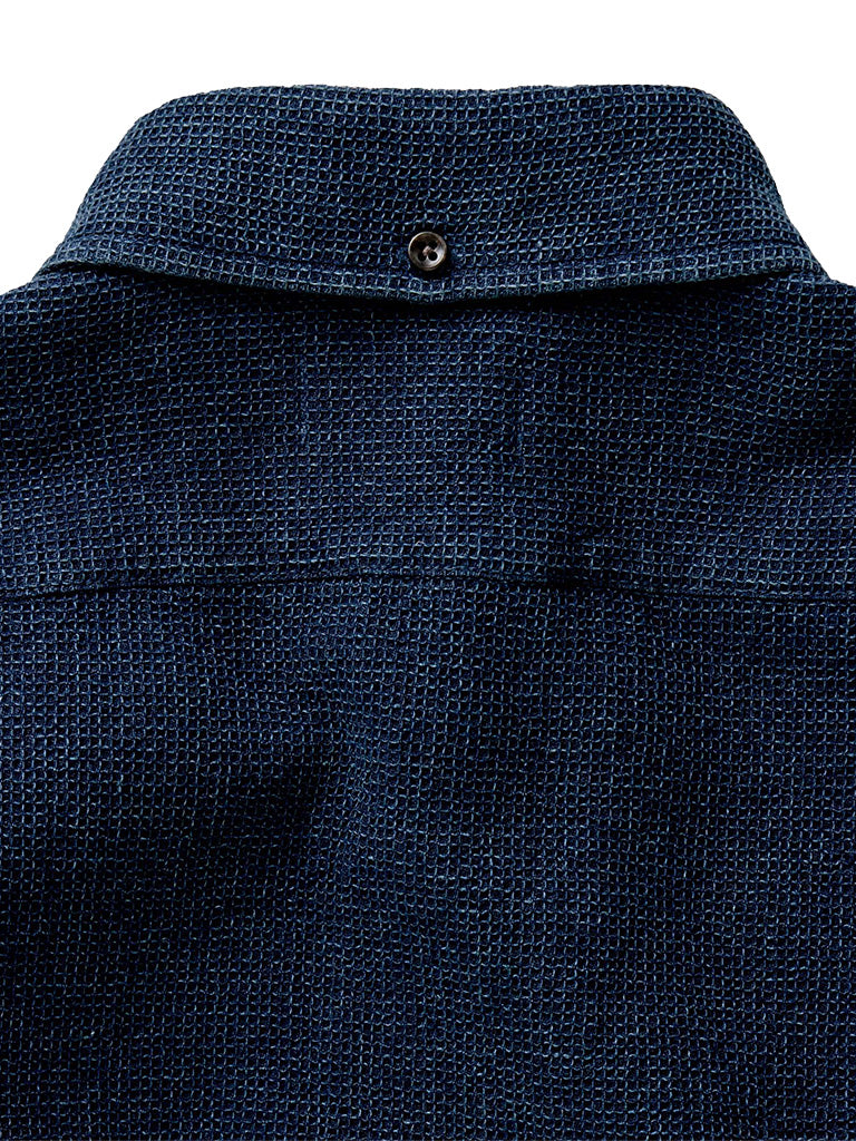 Jack Shirt- Rinsed Indigo Waffle Taylor Stitch Shirts