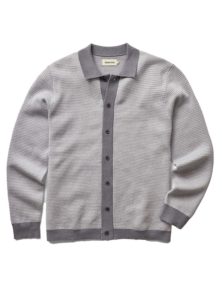 The Nichols- Heather Grey Birdseye Taylor Stitch Sweaters