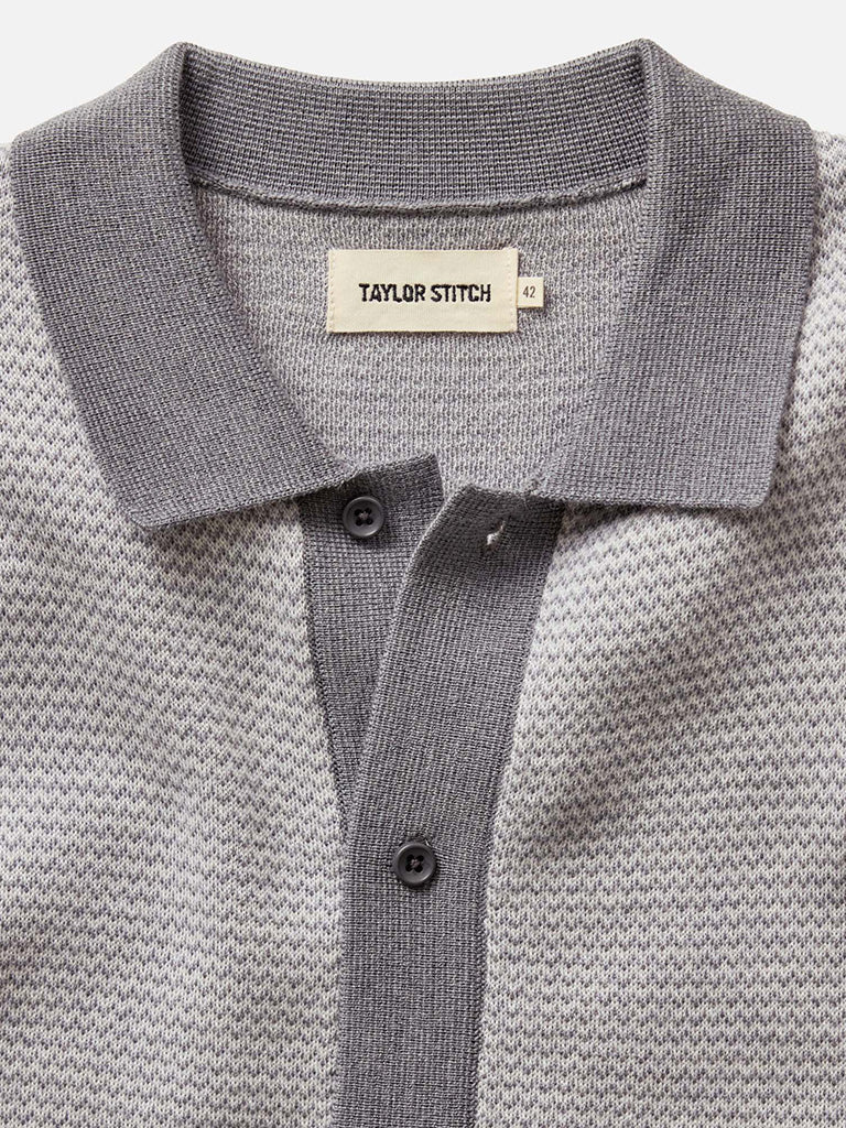 The Nichols- Heather Grey Birdseye Taylor Stitch Sweaters