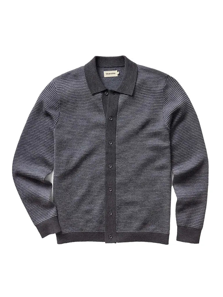 The Nichols- Navy Birdseye Taylor Stitch Sweaters