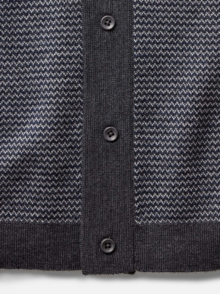 The Nichols- Navy Birdseye Taylor Stitch Sweaters