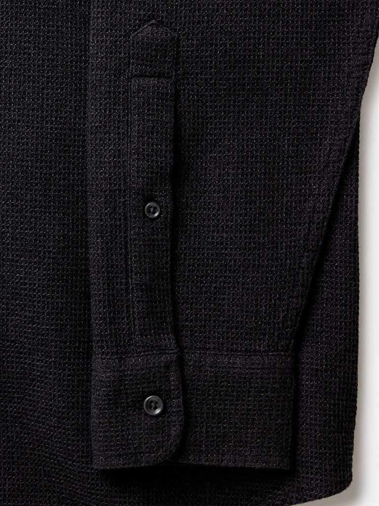 Jack Shirt- Coal Waffle Taylor Stitch Shirts