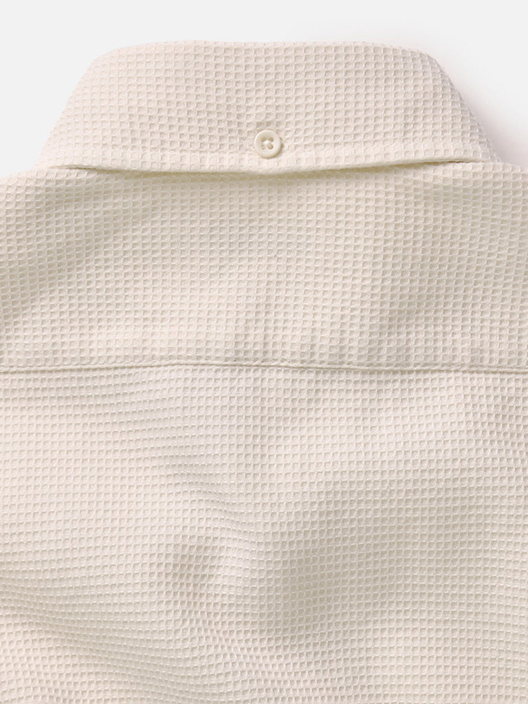 Jack Shirt- Natural Waffle Taylor Stitch Shirts