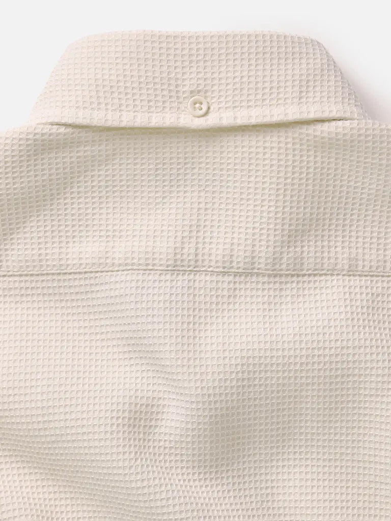 Jack Shirt- Natural Waffle Taylor Stitch Shirts