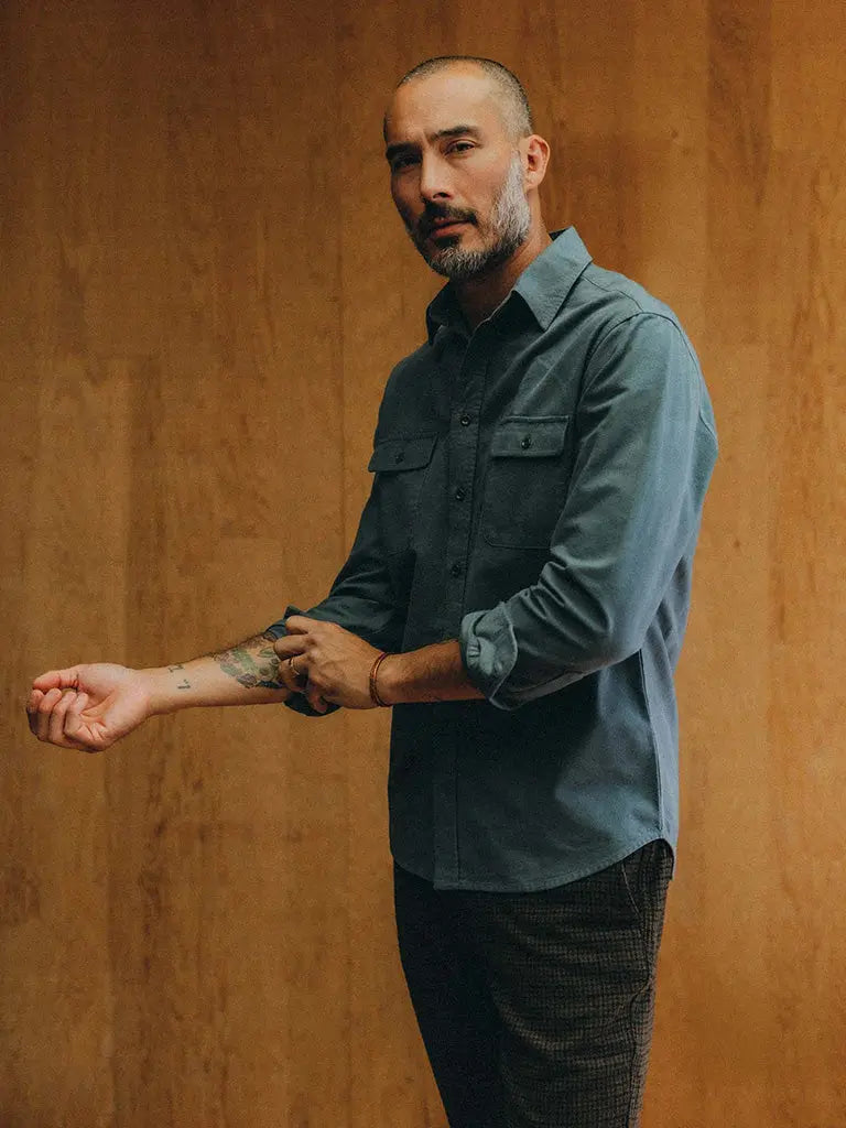 Yosemite Shirt - Slate Taylor Stitch Shirts