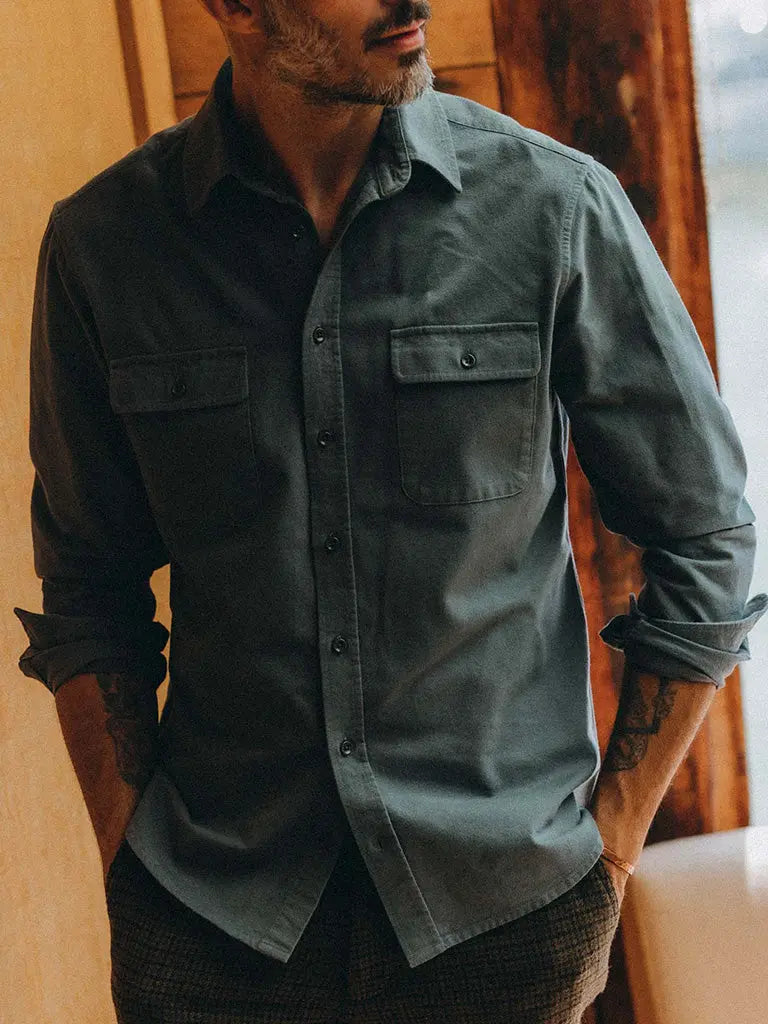Yosemite Shirt - Slate Taylor Stitch Shirts
