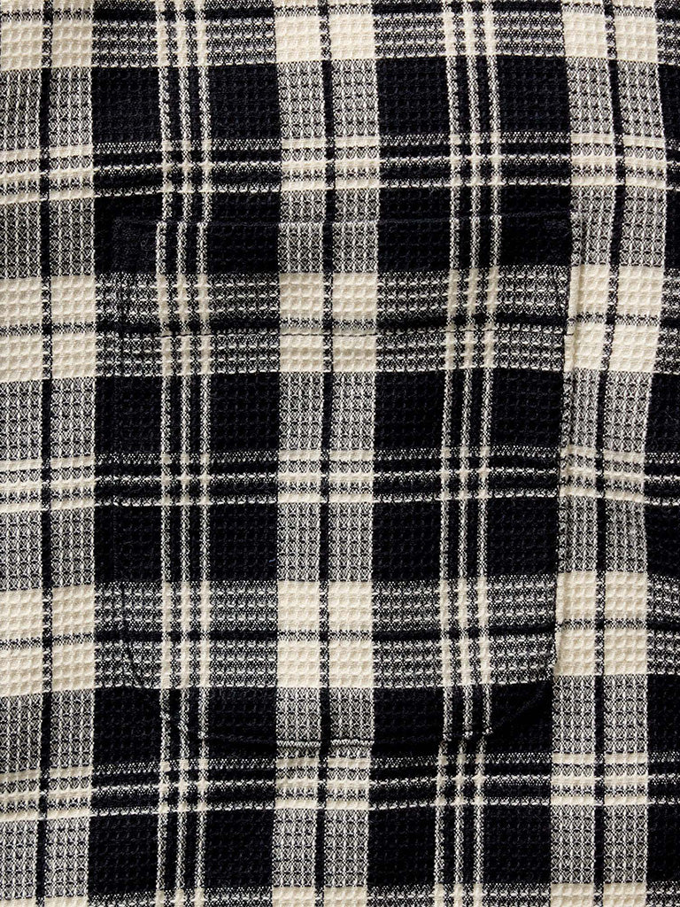 Jack Shirt- Coal Plaid Waffle Taylor Stitch Shirts