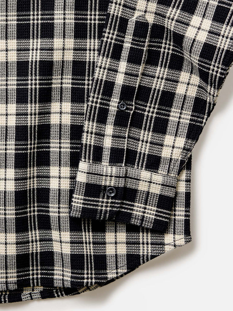 Jack Shirt- Coal Plaid Waffle Taylor Stitch Shirts