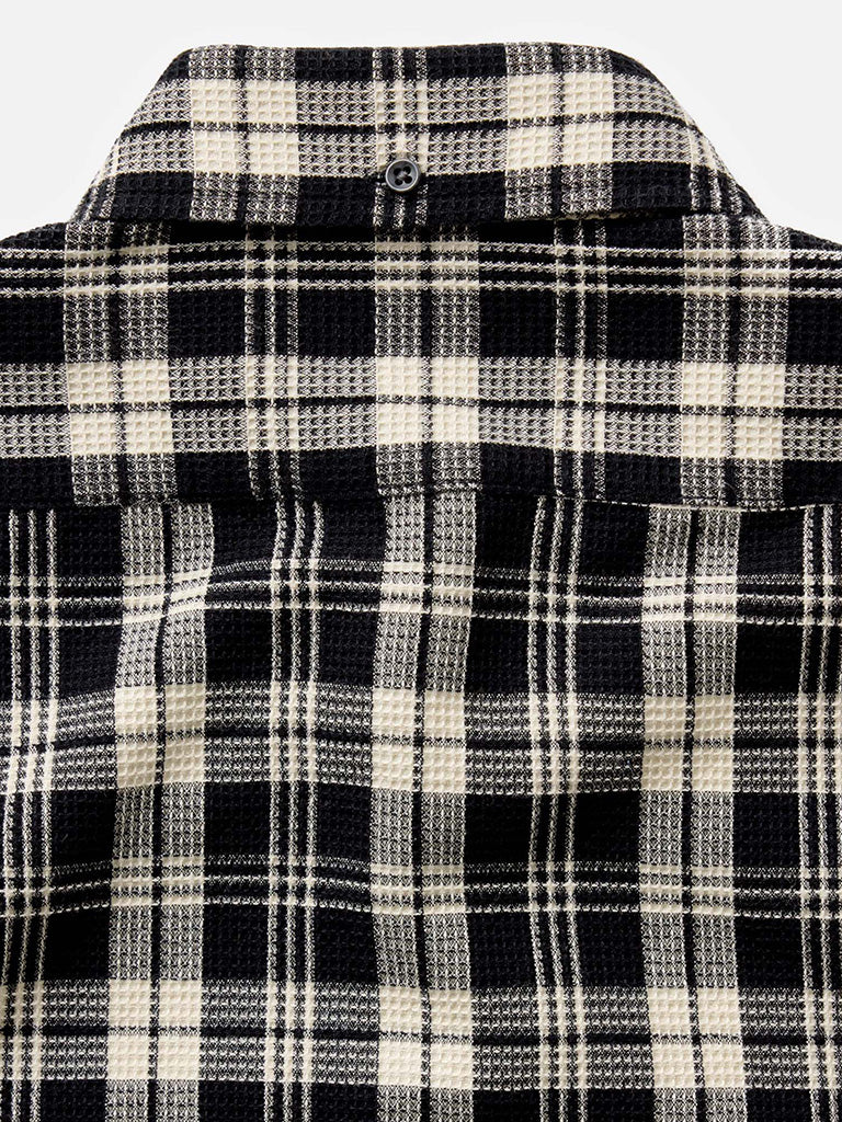 Jack Shirt- Coal Plaid Waffle Taylor Stitch Shirts