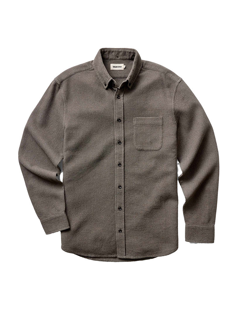 Jack Shirt- Fatigue Olive Waffle Taylor Stitch Shirts