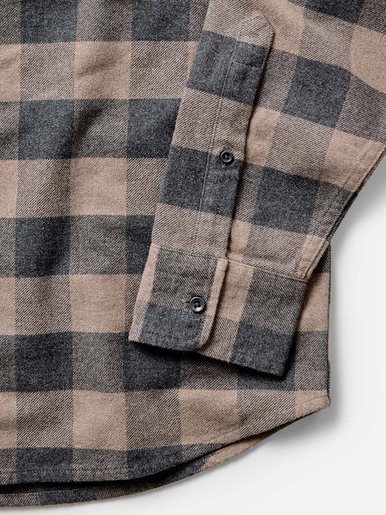 Yosemite Shirt - Heather Sable Buffalo Taylor Stitch Shirts