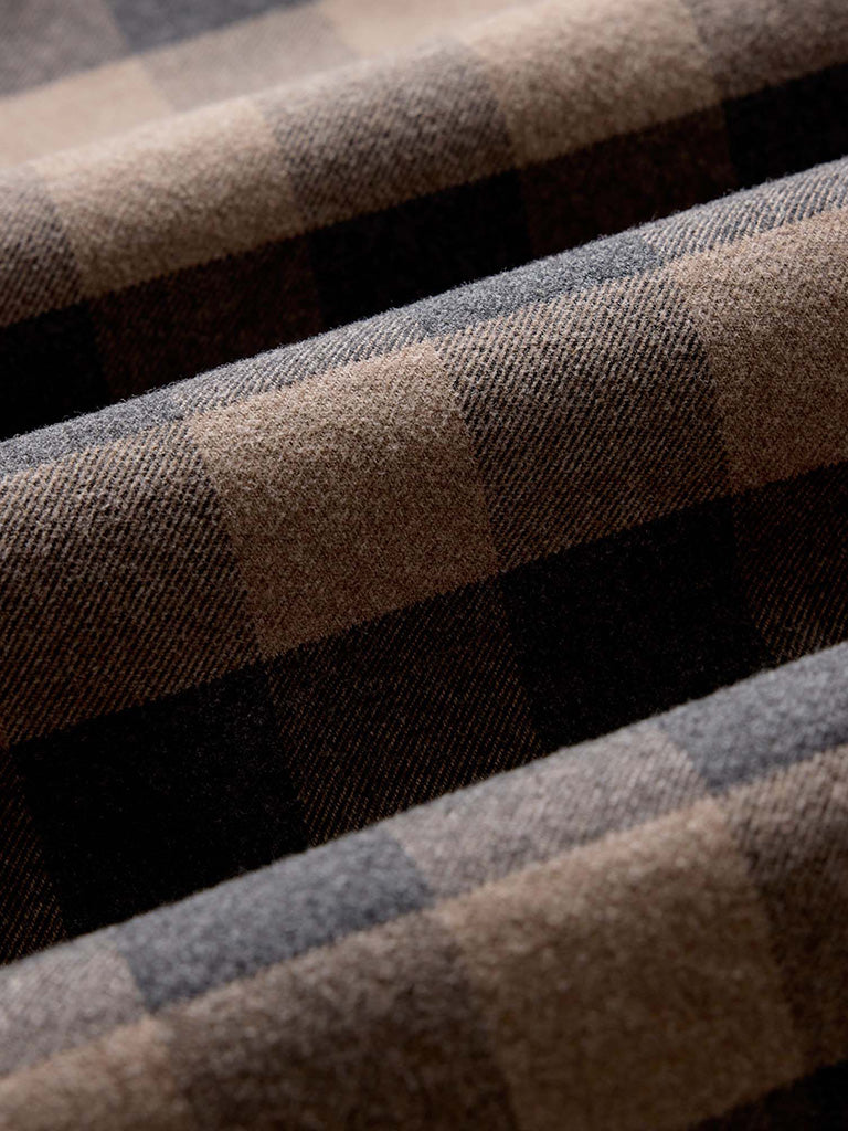 Yosemite Shirt - Heather Sable Buffalo Taylor Stitch Shirts