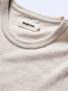 Organic Cotton Tee- Heather Oat Taylor Stitch