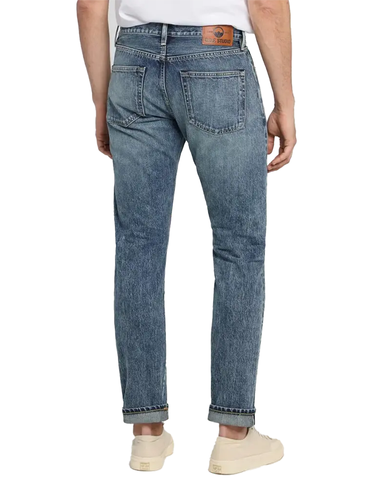 M5 13oz Kuroki Selvedge- Authentic Aged C.O.F. Studio Denim