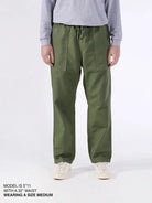 Canvas Chef Pant- Khaki Service Works Pants