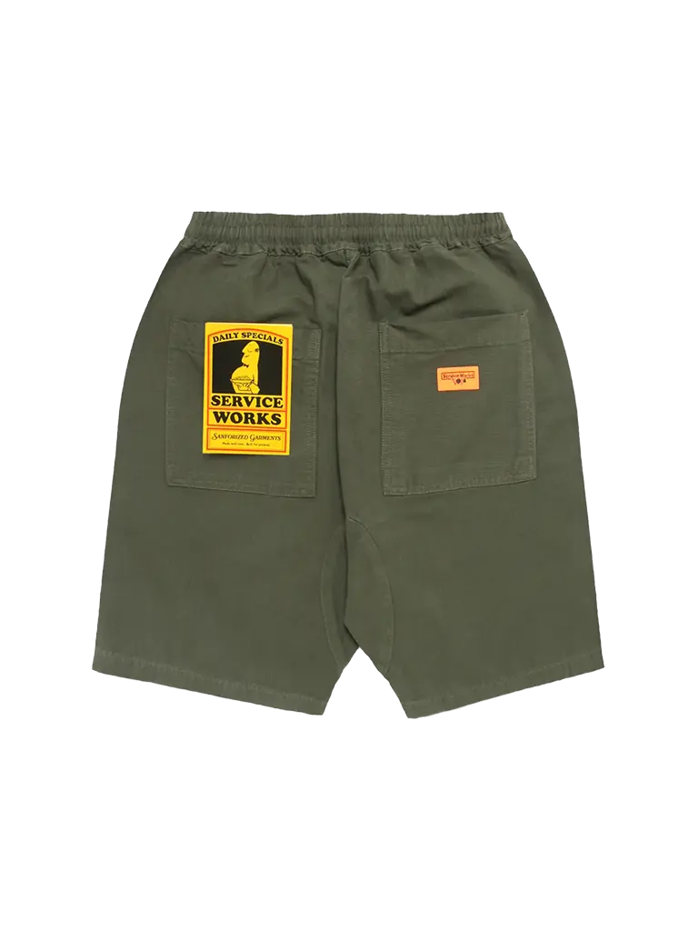 Classic Chef Short- Olive Service Works