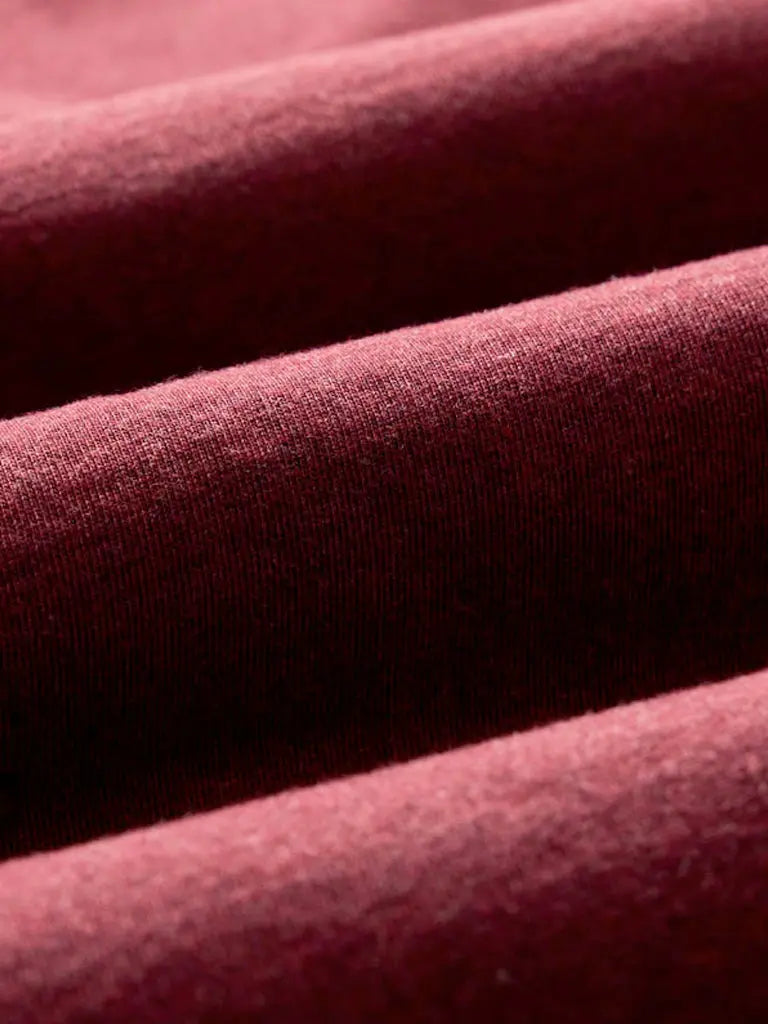 Organic Cotton Shop Tee- Dried Cherry Twist Taylor Stitch Tee Shirts