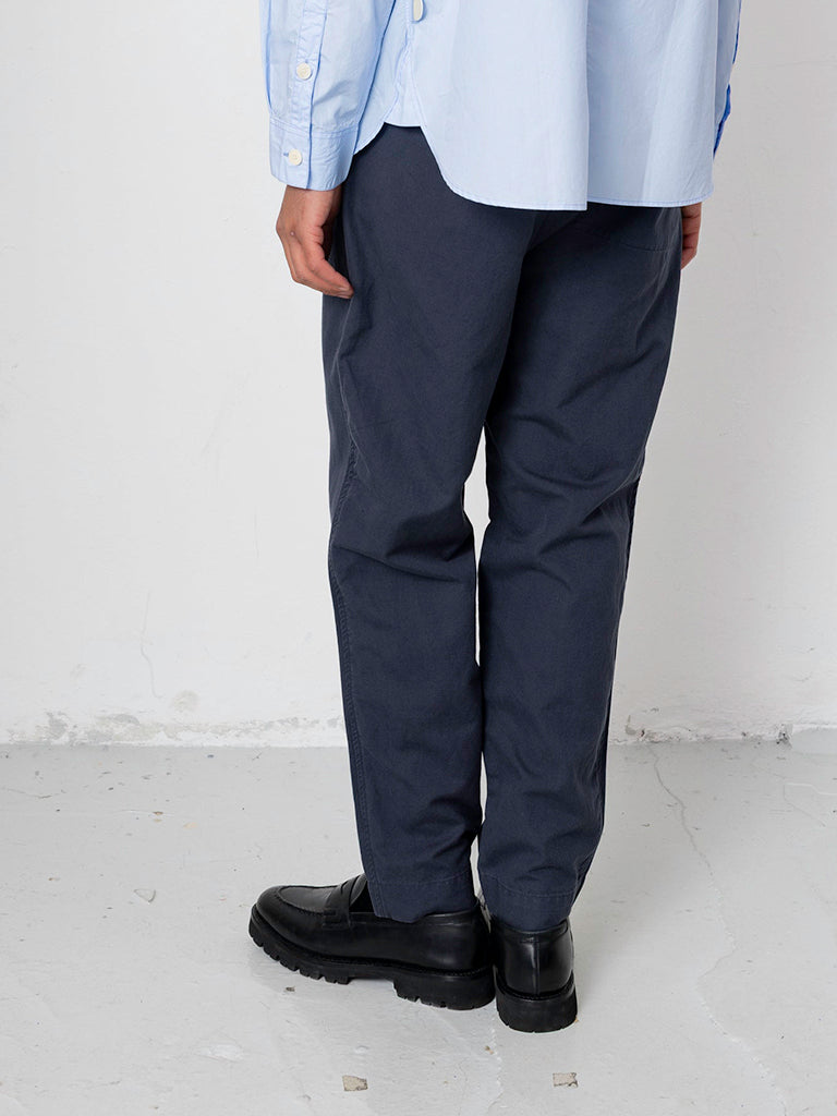 Signal Pant- Dark Navy Slub Linen Folk Pants