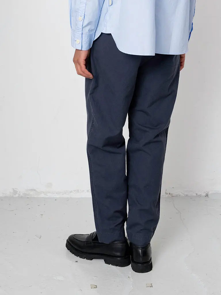 Signal Pant- Dark Navy Slub Linen Folk Pants