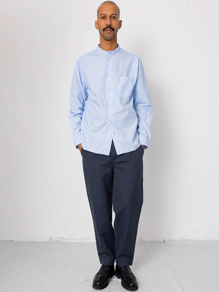 Signal Pant- Dark Navy Slub Linen Folk Pants
