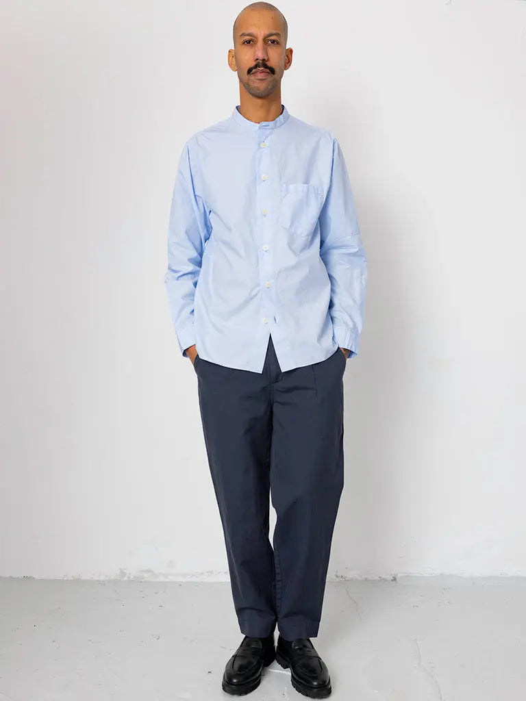 Signal Pant- Dark Navy Slub Linen Folk Pants