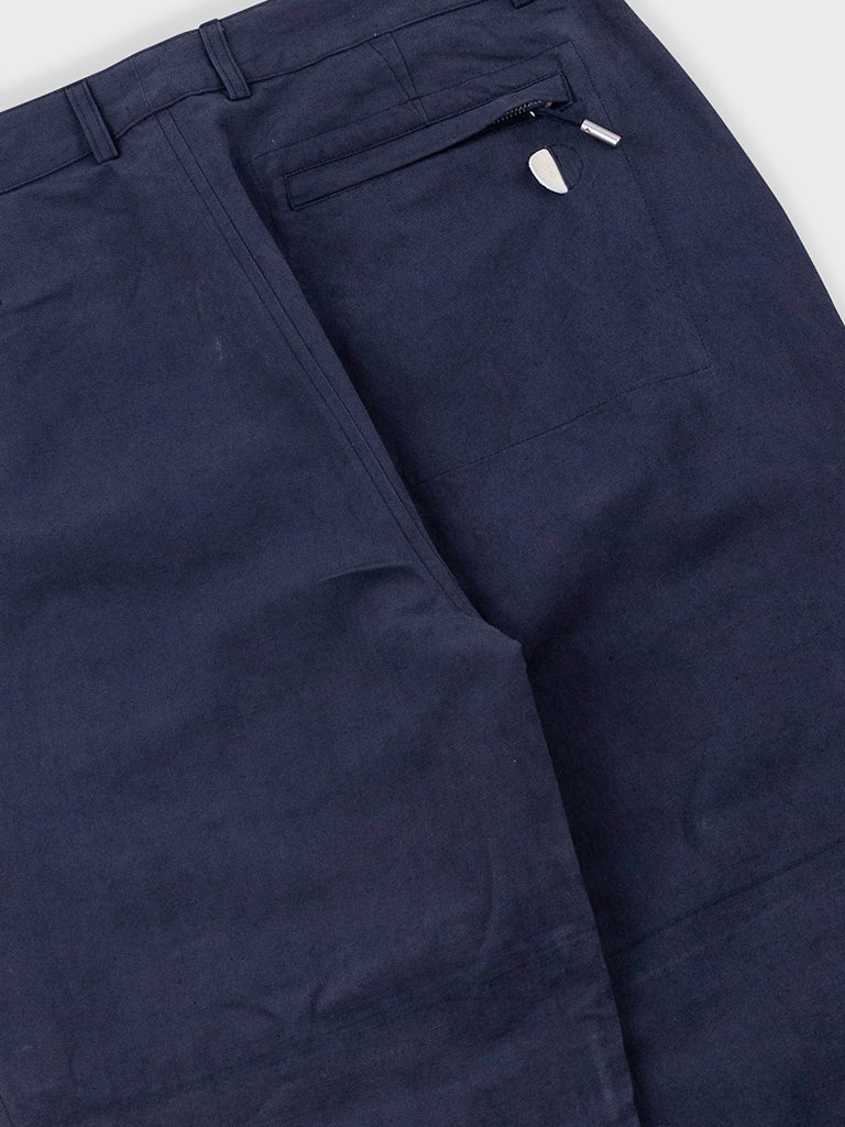 Signal Pant- Dark Navy Slub Linen Folk Pants