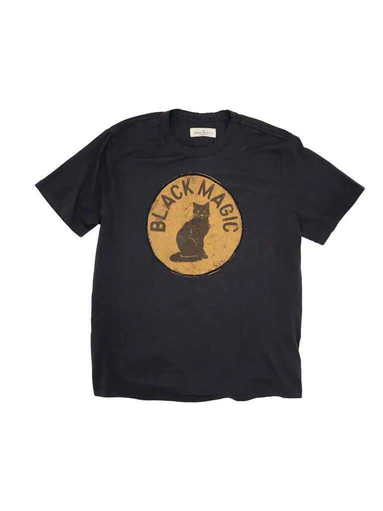 "Black Magic" Tee- Black Imogene + Willie Tee Shirts